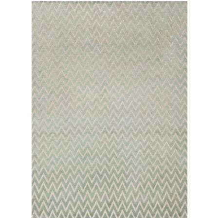 Safavieh 2 x 3 ft. Santa Fe Hand Knotted Accent Area Rug Light Grey & Silver STF533A-2